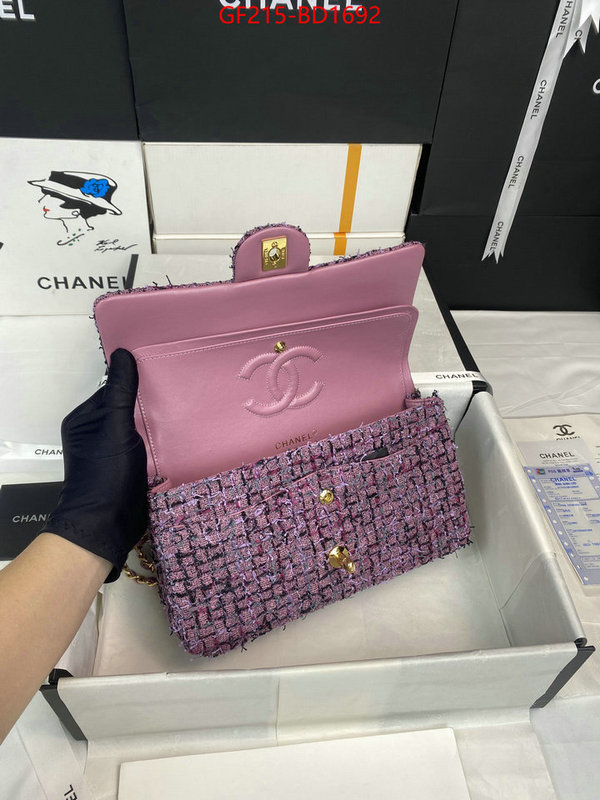 Chanel Bags(TOP)-Diagonal-,ID: BD1692,$: 215USD