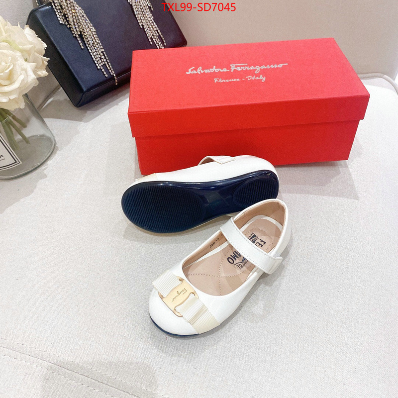 Kids shoes-Ferragamo,quality aaaaa replica , ID: SD7045,$: 99USD