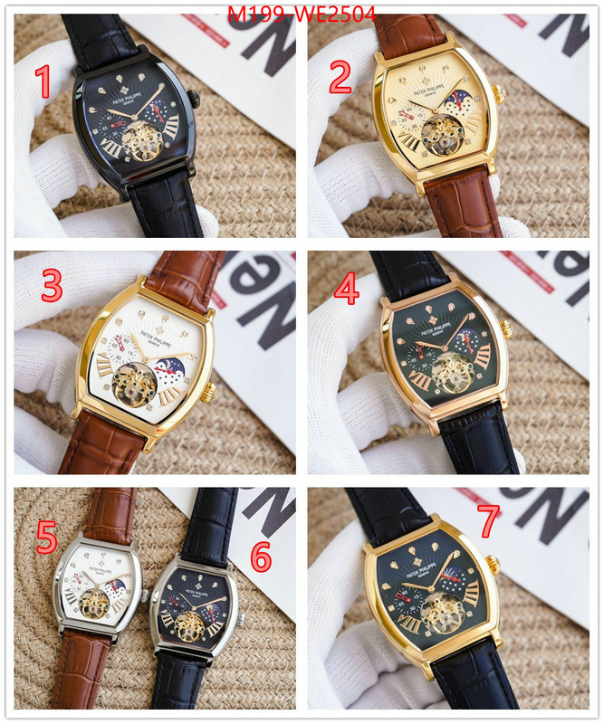 Watch (TOP)-Ptek Ph1ippe,luxury shop , ID: WE2504,$: 199USD