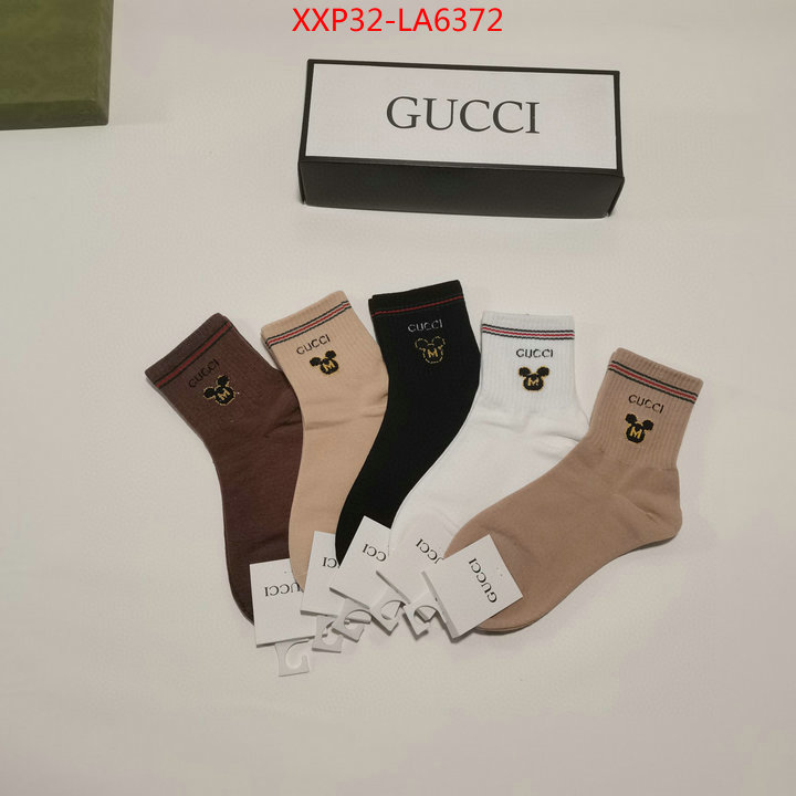 Sock-Gucci,replica every designer , ID: LA6372,$: 32USD