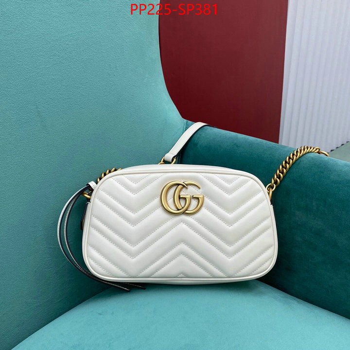 Gucci Bags(TOP)-Marmont,ID: BP381,$: 225USD