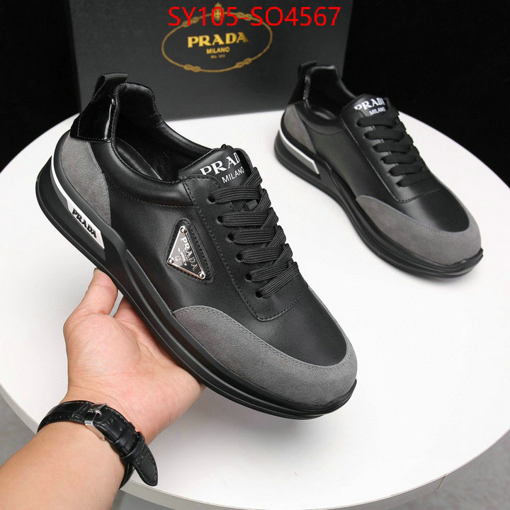 Men Shoes-Prada,high quality designer replica , ID: SO4567,$: 105USD