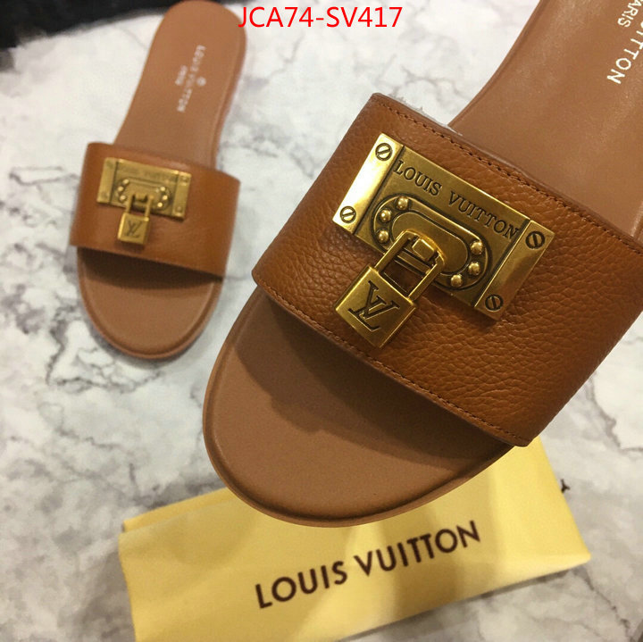 Women Shoes-LV,what 1:1 replica , ID: SV417,$:74USD