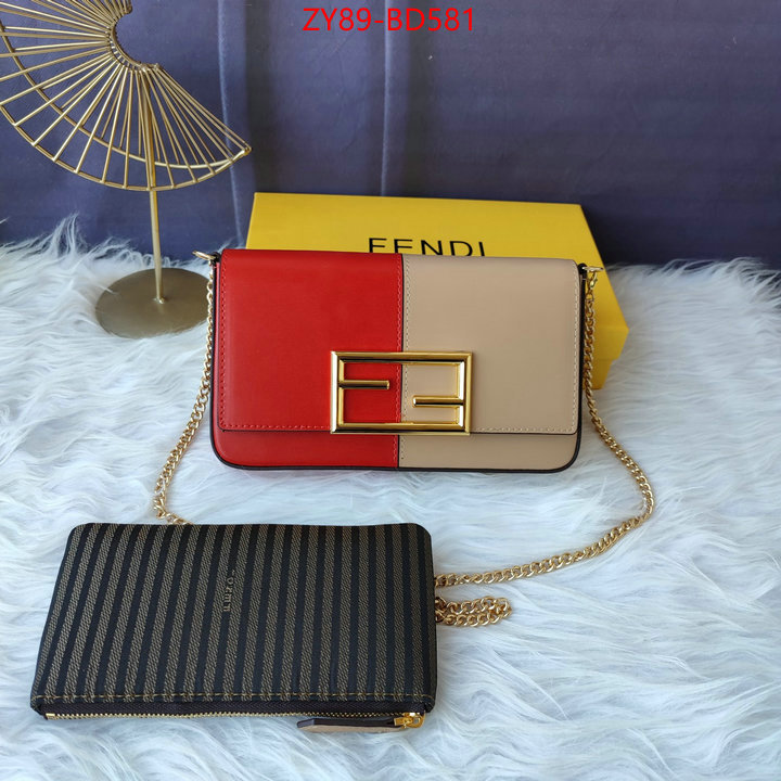 Fendi Bags(4A)-Baguette-,best quality replica ,ID: BD581,$: 89USD