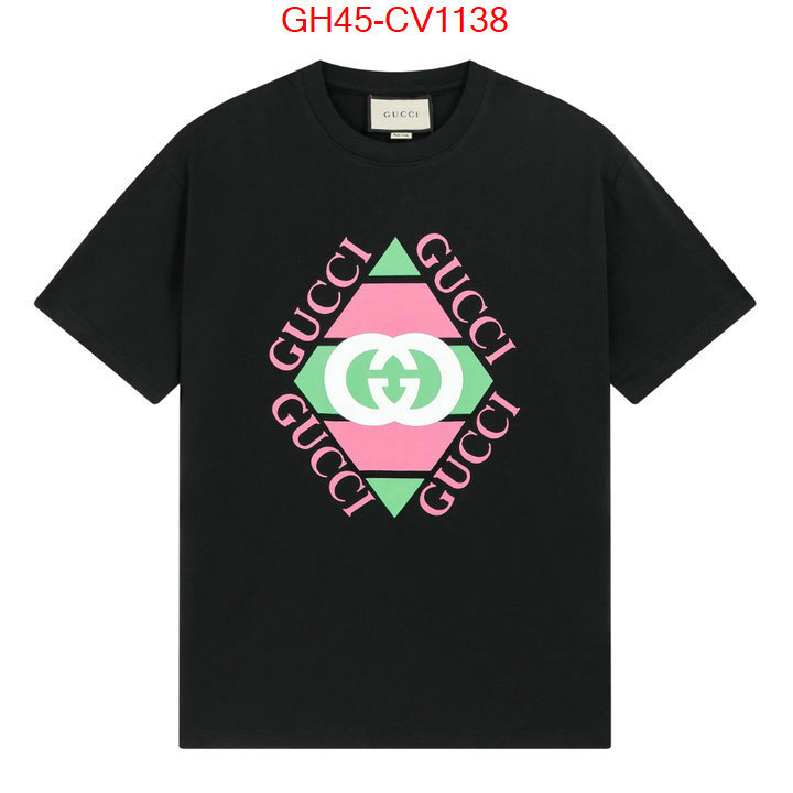 Clothing-Gucci,where to buy the best replica , ID: CV1138,$: 45USD