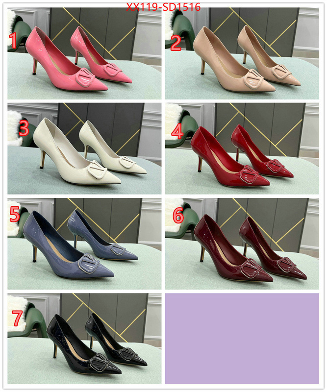 Women Shoes-Valentino,replica aaaaa+ designer , ID: SD1516,$: 119USD