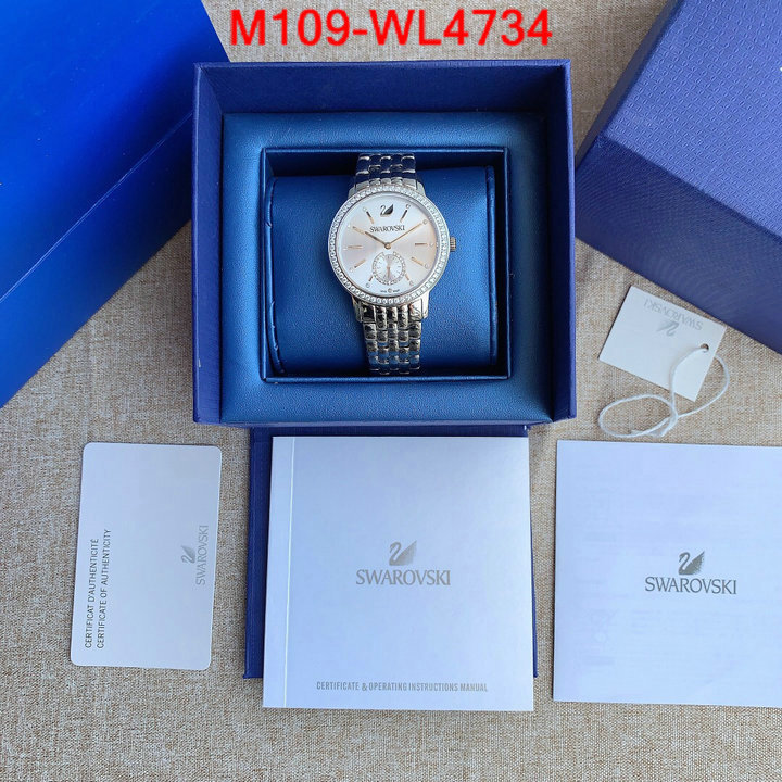 Watch(4A)-Swarovski,the highest quality fake ,ID: WL4734,$: 109USD