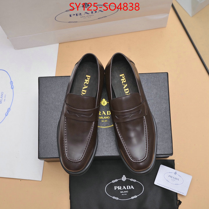 Men Shoes-Prada,top , ID: SO4838,$: 125USD