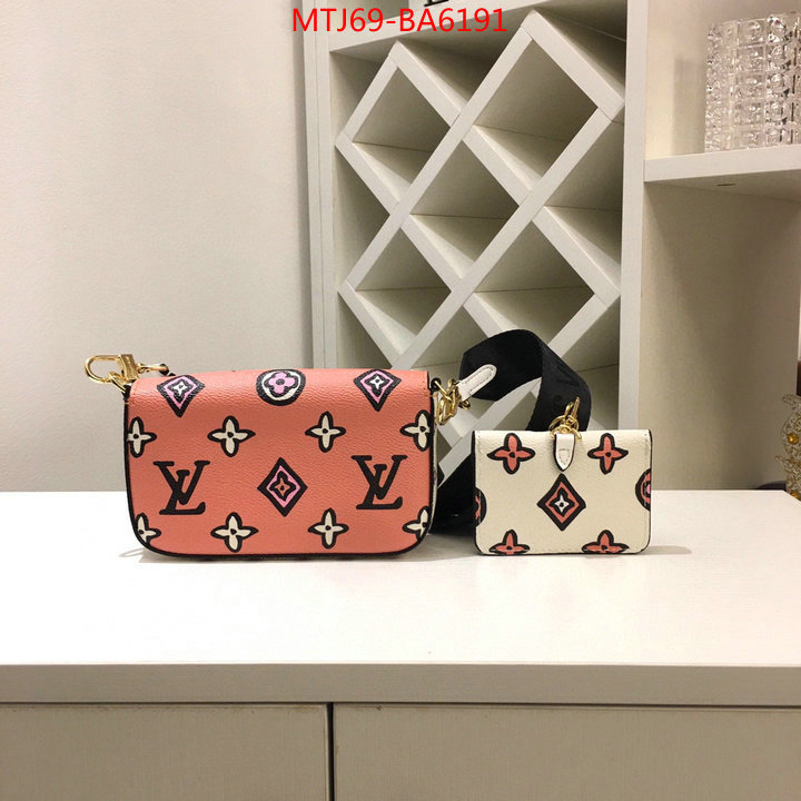 LV Bags(4A)-New Wave Multi-Pochette-,replcia cheap ,ID: BA6191,$: 69USD