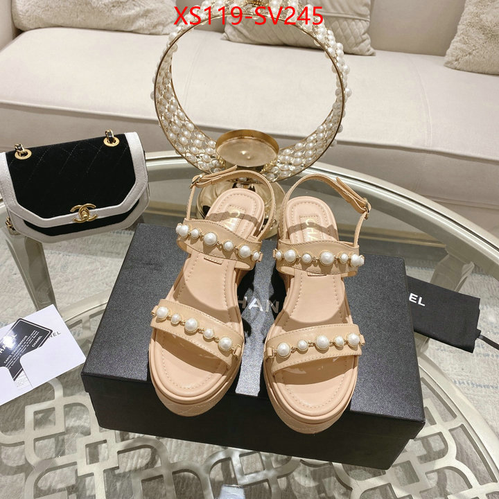 Women Shoes-Chanel,best fake , ID: SV245,$: 119USD