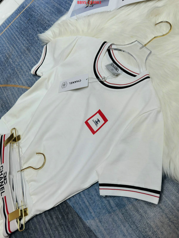 Clothing-Chanel,what 1:1 replica , ID: CE4983,$: 95USD