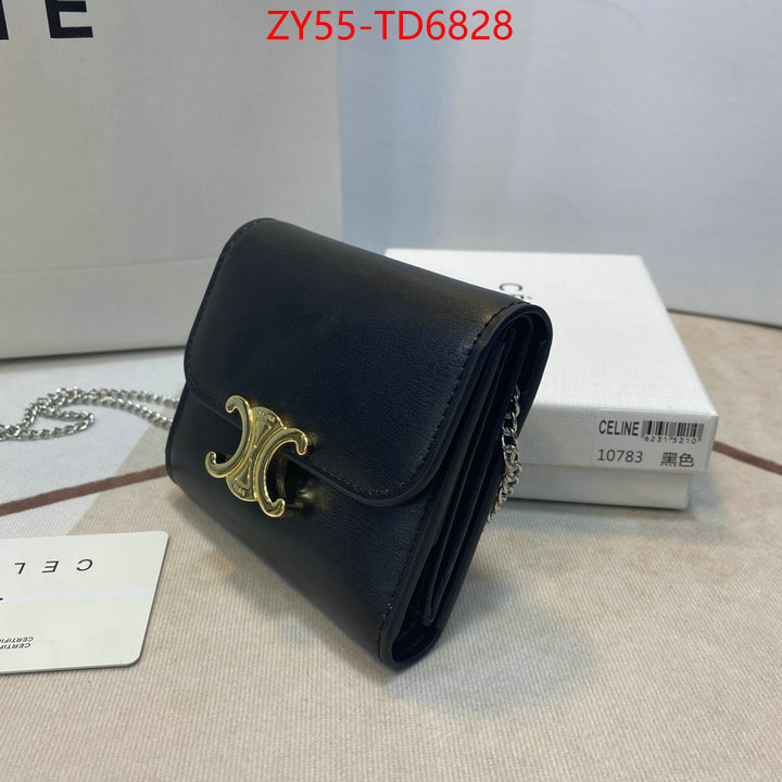 CELINE Bags(4A)-Wallet,replica wholesale ,ID: TD6828,$: 55USD