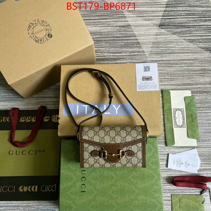 Gucci Bags(TOP)-Horsebit-,replica aaaaa designer ,ID: BP6871,$: 179USD