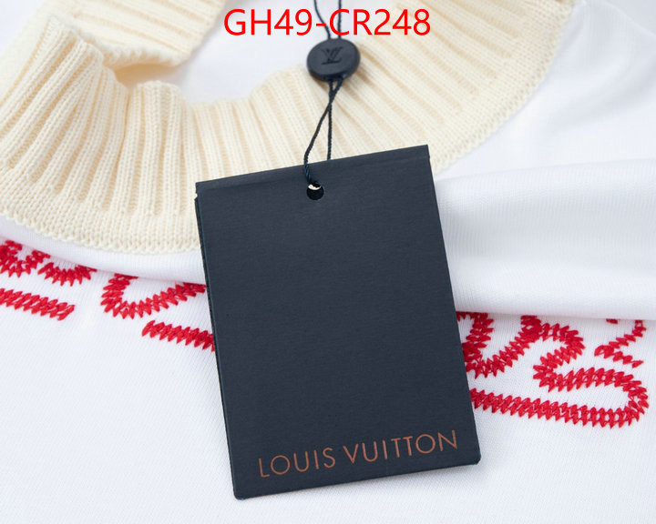 Clothing-LV,designer 1:1 replica , ID: CR248,$: 49USD