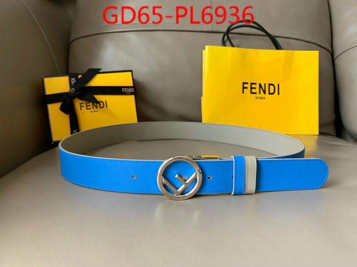 Belts-Fendi,replica 1:1 high quality , ID: PL6936,$: 65USD