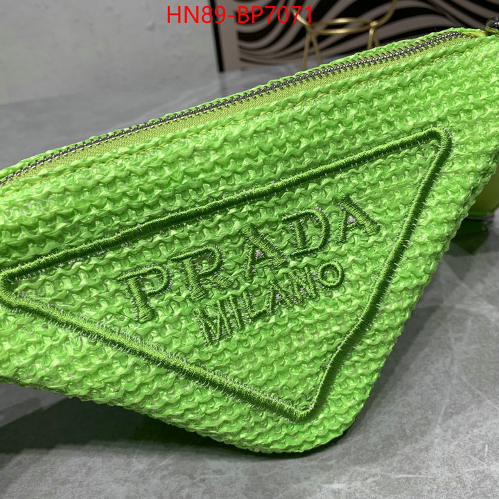 Prada Bags(4A)-Triangle,mirror copy luxury ,ID: BP7071,$: 89USD