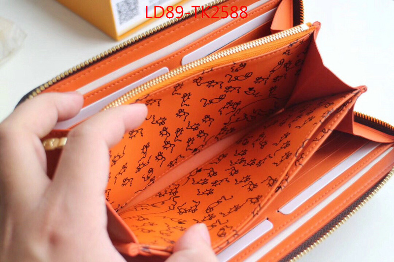 LV Bags(TOP)-Wallet,ID: TK2588,$:89USD