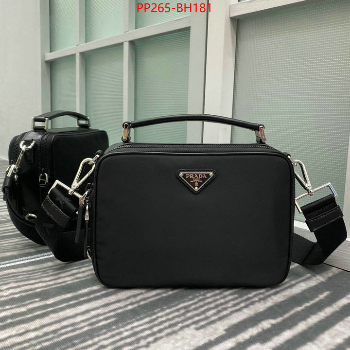 Prada Bags(TOP)-Diagonal-,ID: BH181,$:265USD