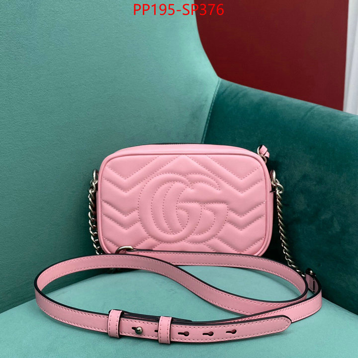 Gucci Bags(TOP)-Marmont,ID: BP376,$: 195USD