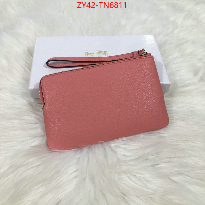 Coach Bags(4A)-Wallet,where can you buy a replica ,ID: TN6811,$: 42USD