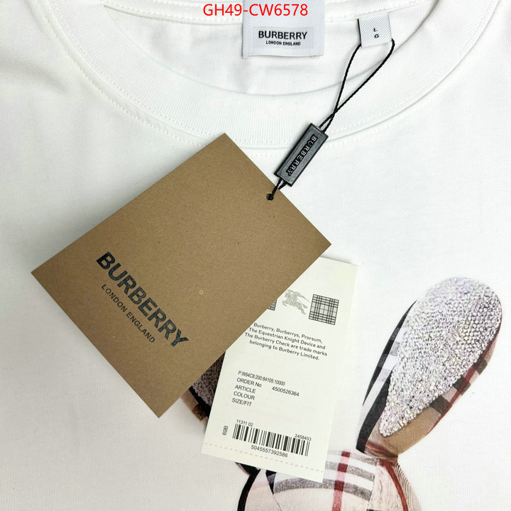 Clothing-Burberry,top brands like , ID: CW6578,$: 49USD