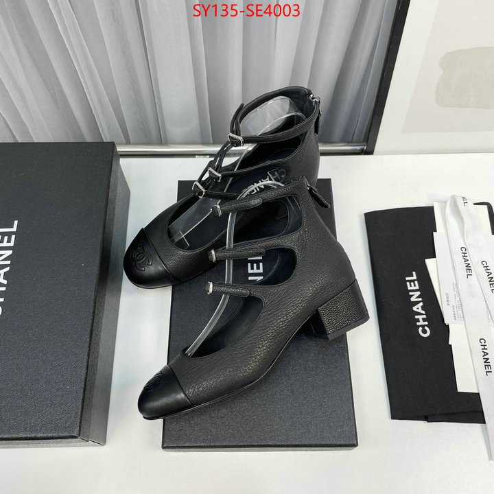 Women Shoes-Chanel,high quality replica designer , ID: SE4003,$: 135USD