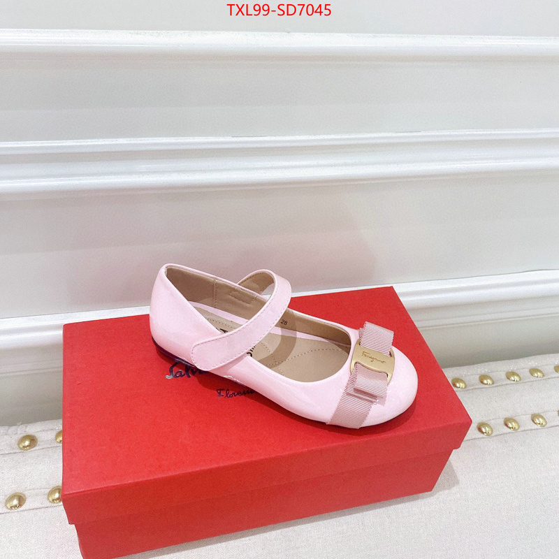 Kids shoes-Ferragamo,quality aaaaa replica , ID: SD7045,$: 99USD