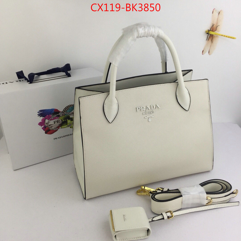 Prada Bags(4A)-Handbag-,ID: BK3850,$:119USD