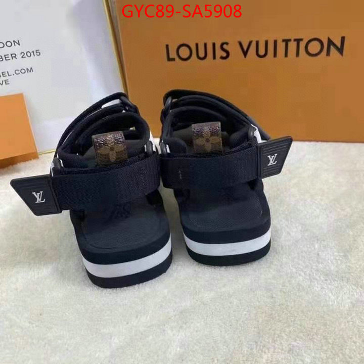 Women Shoes-LV,wholesale imitation designer replicas , ID: SA5908,$: 89USD