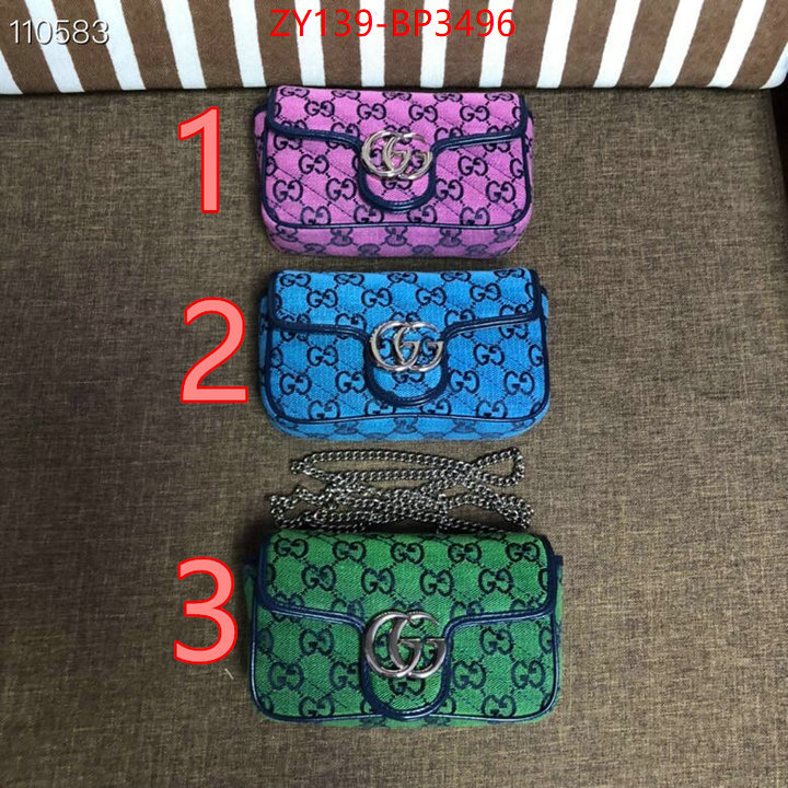 Gucci Bags(TOP)-Marmont,ID: BP3496,$: 139USD