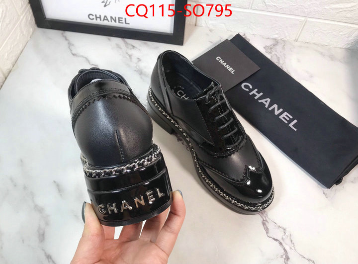 Women Shoes-Chanel,what is top quality replica , ID: SO795,$: 115USD