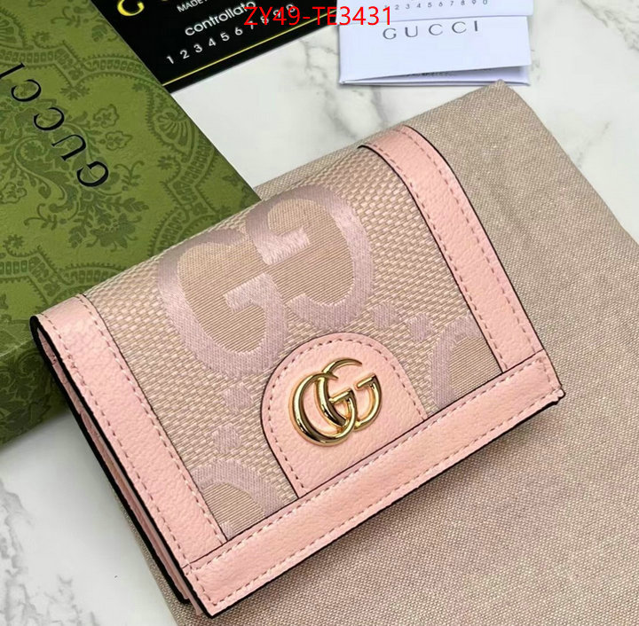 Gucci Bags(4A)-Wallet-,perfect ,ID: TE3431,$: 49USD
