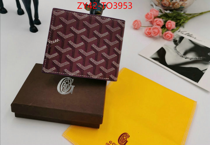 Goyard Bags(4A)-Wallet,counter quality ,ID: TO3953,$: 42USD