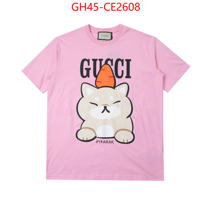 Clothing-Gucci,replicas , ID: CE2608,$: 45USD