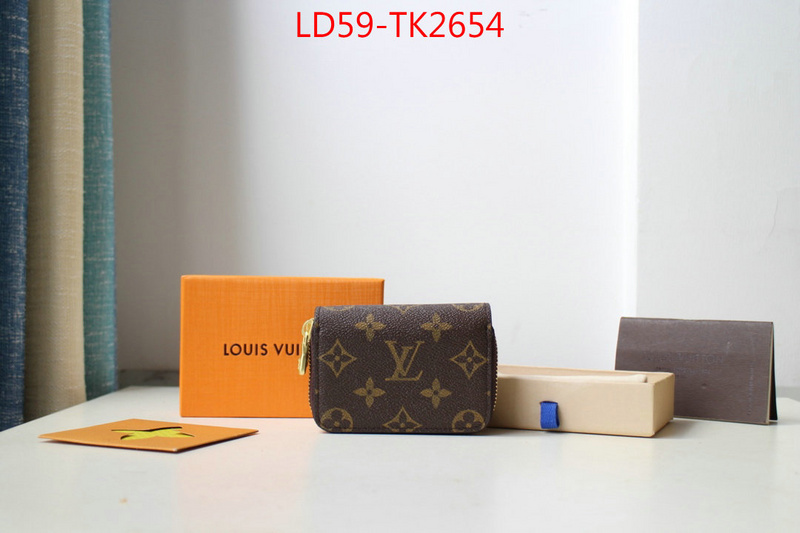 LV Bags(4A)-Wallet,ID: TK2654,$:59USD