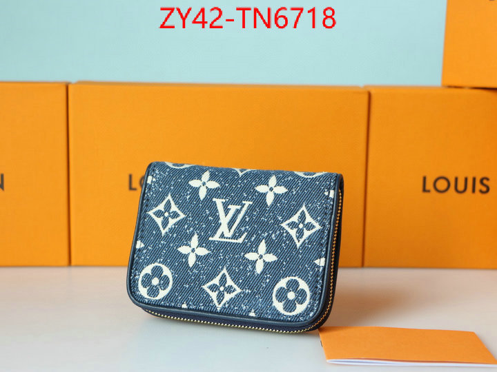 LV Bags(4A)-Wallet,ID: TN6718,$: 42USD