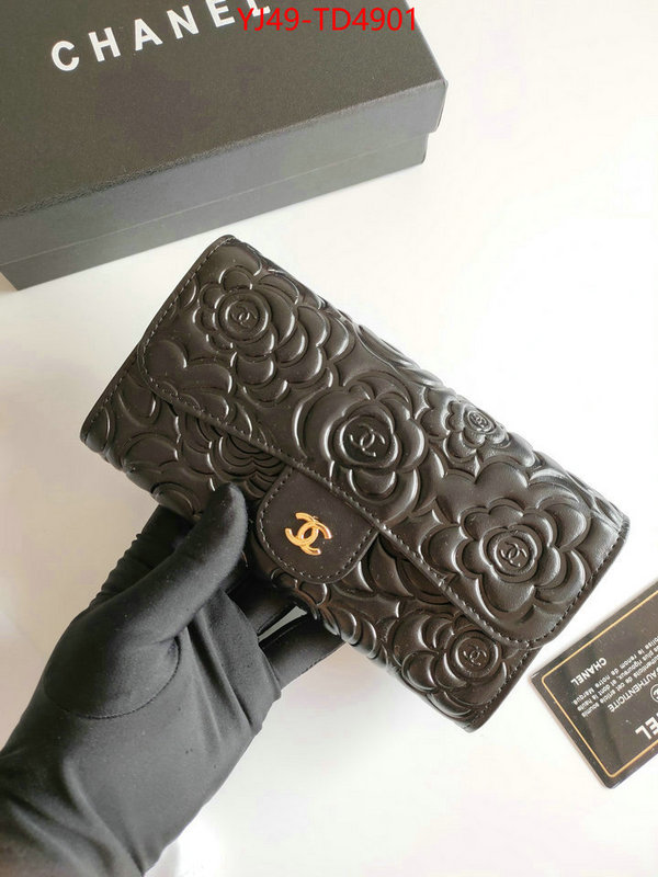 Chanel Bags(4A)-Wallet-,ID: TD4901,$: 49USD