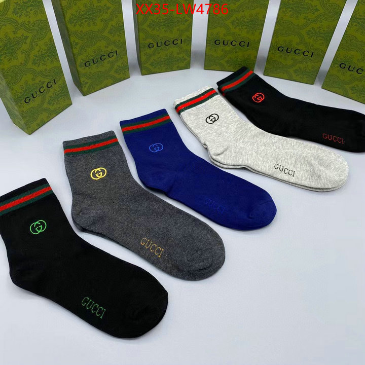 Sock-Gucci,quality aaaaa replica , ID: LW4786,$: 35USD