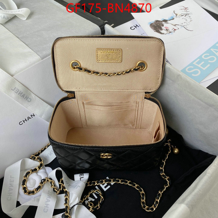 Chanel Bags(TOP)-Vanity,ID: BN4870,$: 175USD