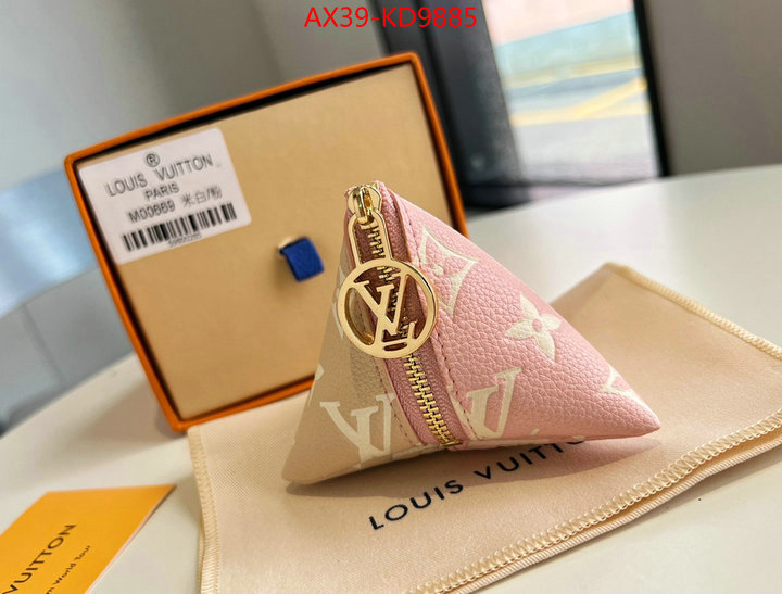 Key pendant-LV,luxury fake ,ID: KD9885,$: 39USD