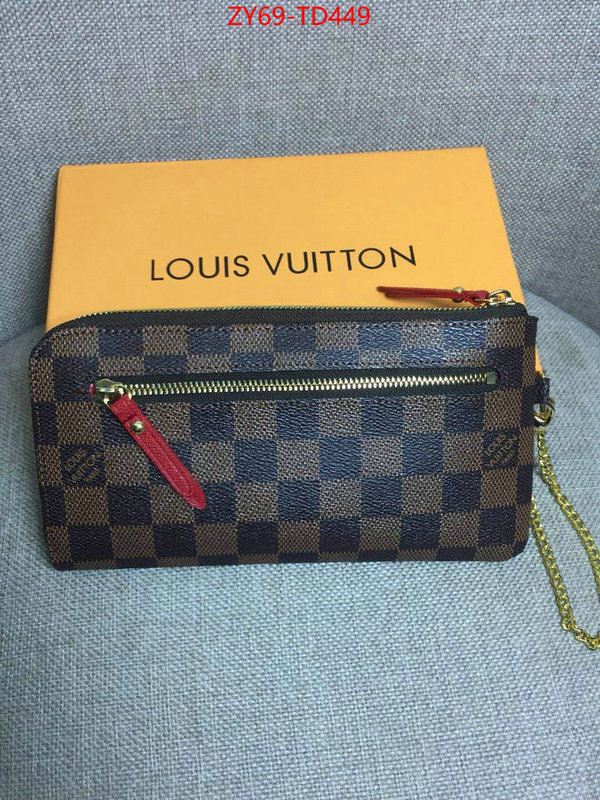 LV Bags(4A)-Wallet,ID: TD449,$: 69USD