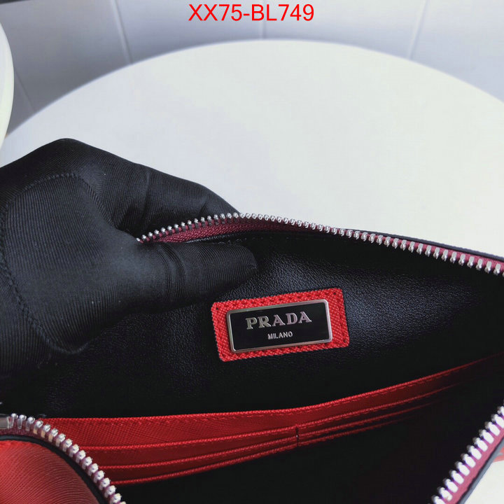 Prada Bags(TOP)-Clutch-,ID: BL749,$:75USD