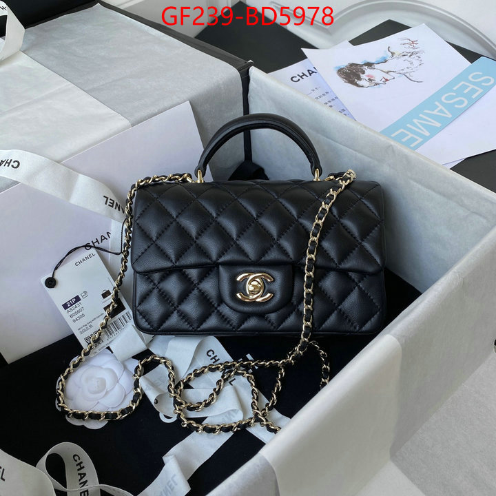 Chanel Bags(TOP)-Diagonal-,ID: BD5978,$: 239USD