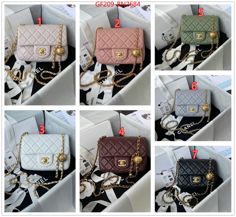 Chanel Bags(TOP)-Diagonal-,ID: BN2684,$: 209USD