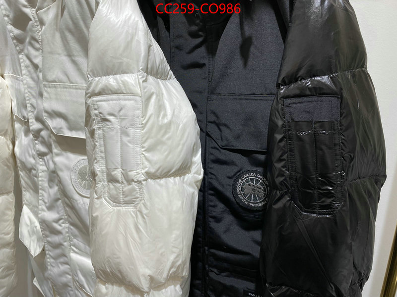 Down jacket Men-Canada Goose,quality replica , ID: CO986,$: 259USD