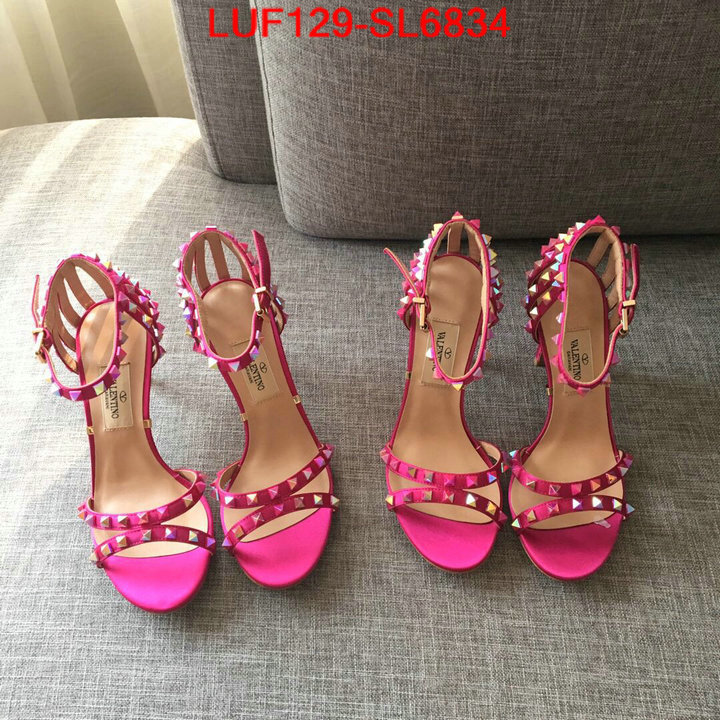 Women Shoes-Valentino,high quality designer replica , ID: SL6834,$: 129USD