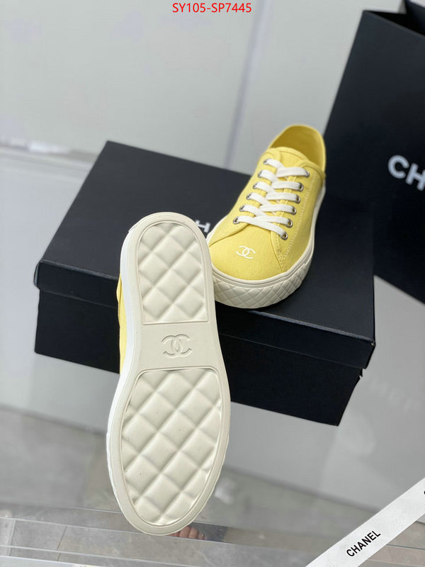 Women Shoes-Chanel,where can i buy the best 1:1 original , ID: SP7445,$: 105USD