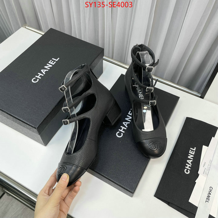 Women Shoes-Chanel,high quality replica designer , ID: SE4003,$: 135USD