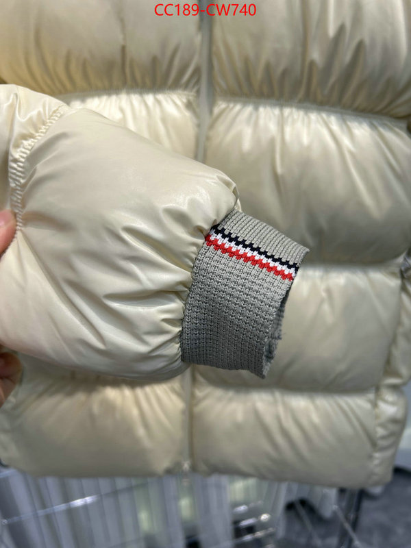 Down jacket Men-Moncler,the highest quality fake , ID: CW740,$: 189USD