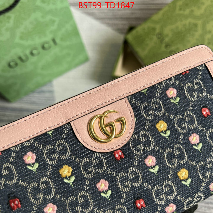Gucci Bags(TOP)-Wallet-,ID: TD1847,$: 99USD